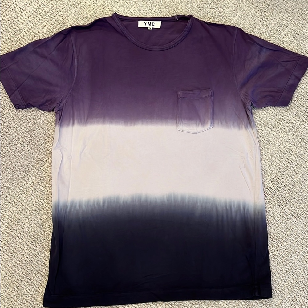 YMC Tshirt with a gradient design